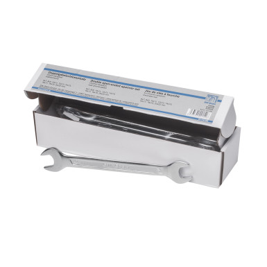 01-110-WB SW-Stahl Gabelschlüsselsatz CV 8 tlg.