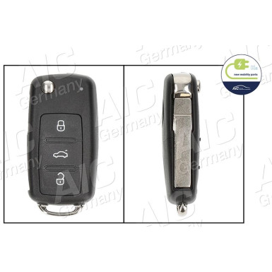 Gehäuse, Klappschlüssel | VW / AUDI mit 3 Tasten | 57572