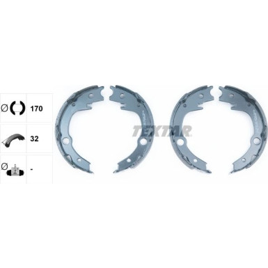 91063200 Bremsbackensatz, Feststellbremse