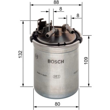 Kraftstofffilter | SEAT,SKODA,VW | 0 450 906 426