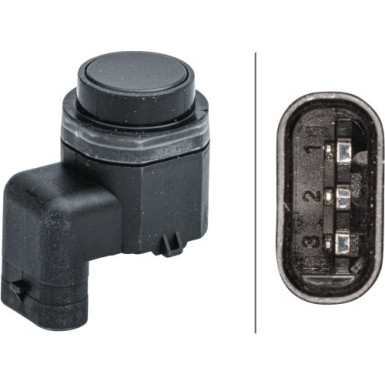 HELLA Sensor, Einparkhilfe | 6PX 358 141-271