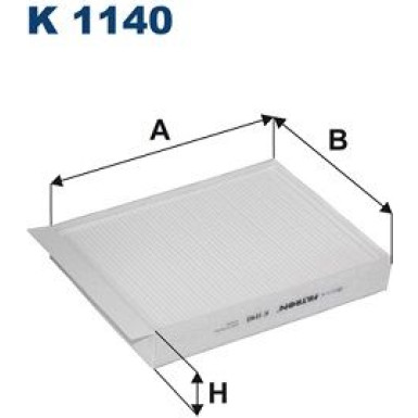 FILTRON Filter, Innenraumluft | K 1140