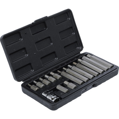 BGS Bit-Satz Antrieb Außensechskant 10 mm (3/8 ) Innensechskant 15-tlg BGS Do it yourself 5070