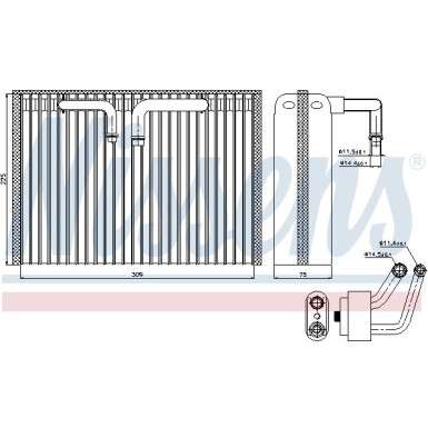 Verdampfer PKW | SAAB 9-5 97- 1.9 TID | 92296