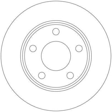 Bremsscheibe Vw T. A6 1.8-3.0 | DF4126
