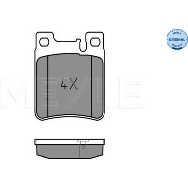 Bremsbelagsatz Db T. W210 C200-32 | 252130515