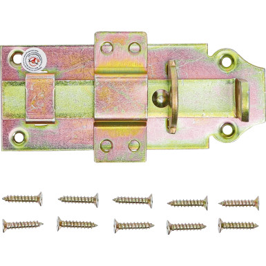 BGS Schlossriegel mit Schlaufe | 125 x 50 mm | 8081