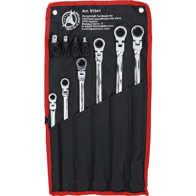 BGS Doppel-Ratschen-Gelenkschlüssel-Satz SW 8 - 19 mm 10-tlg BGS Do it yourself 91541