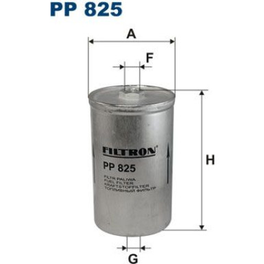 FILTRON Kraftstofffilter | PP 825