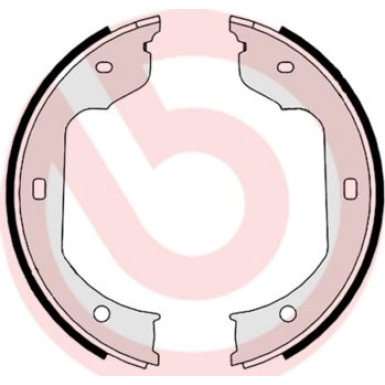 Bremsbackensatz HA BMW 5, 6, 7 VW T5 03 ESSENTIAL LINE S 06 511