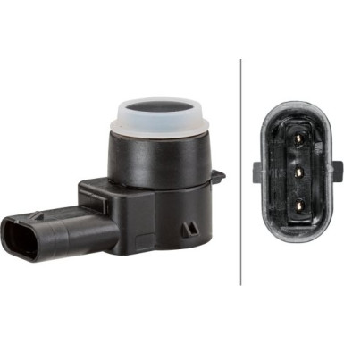 HELLA Sensor, Einparkhilfe | 6PX 358 141-091