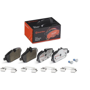 BREMBO Bremsklötze Xtra VA | BMW 1, 2 MINI Cabriolet 05 | P 06 034X BREMBO Bremsklötze Xtra VA | BMW 1, 2 MINI Cabriolet 05 | P 06 034X