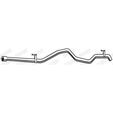 68 / Auspuffrohr Hinten | VW LT 2.5 SDi,2.5 TDi,2.8 TDi | 2975