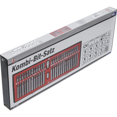 BGS Kombi-Bit-Satz 54-tlg BGS Do it yourself 6868