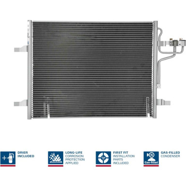 Kondensator PKW HONDA ACCORD 2.0I-2.4I 08 FIRST FIT 940114