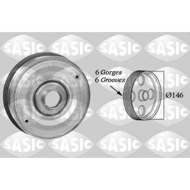 Riemenscheibe, Kurbelwelle | 2154013