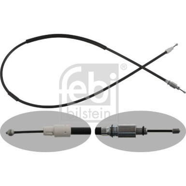 FEBI BILSTEIN Handbremsseil Seilzug Festellbremse 36935
