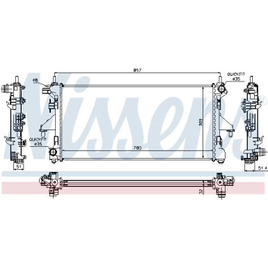 Wasserkühler PKW | CITROEN Jumper 06 | 63555A