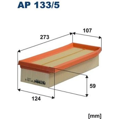 FILTRON Luftfilter AP 133/5