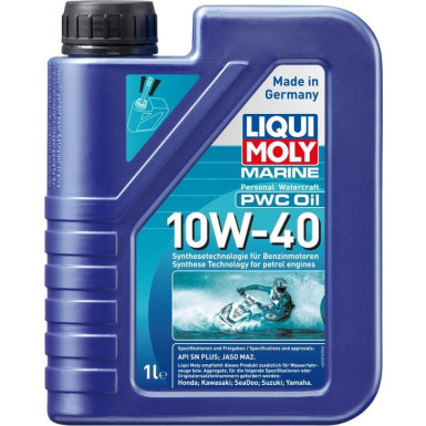 Liqui Moly Marine PWC Oil 10W-40 1 l | 1L Kanister Kunststoff Liqui Moly Marine PWC Oil 10W-40 1 l | 1L Kanister Kunststoff