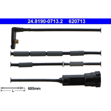 ATE Verschleißsensor 24.8190-0713.2