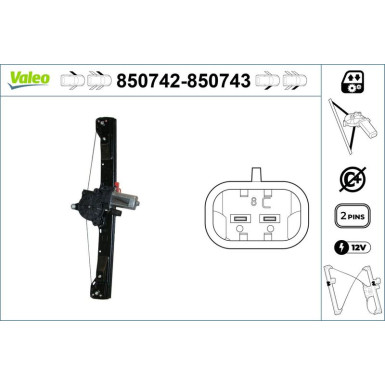VALEO Fensterheber | 850742