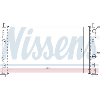 Wasserkühler PKW | CHRYSLER SEBRING 00 | 61003