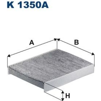 FILTRON Filter, Innenraumluft K 1350A