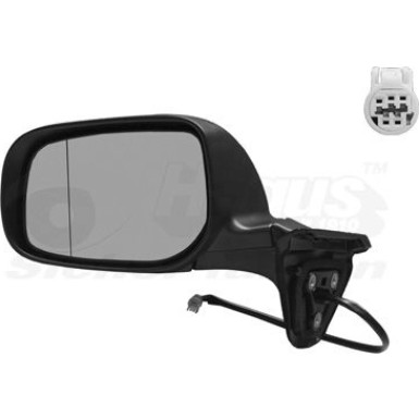 Aussenspiegel li. elek. Verstell. bhz Toyota Auris asph. OE 8790602260 HAGUS