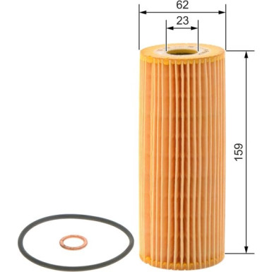 Ölfilter | MERCEDES,SSANGYONG,VW,DAEWOO | 1457429122