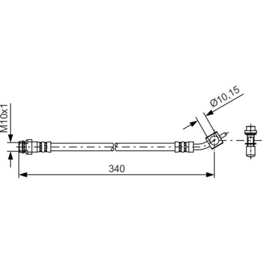 Bremsschlauch | VOLVO,FORD | 1987481423