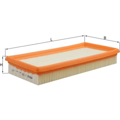 MAHLE Luftfilter | LX 259