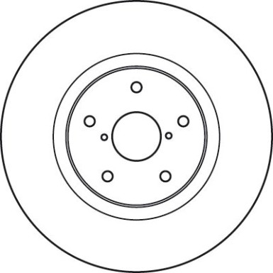82 481 124 Bremsscheibe VA SUBARU Tribeca 05 TRW SINGLE DF4930S
