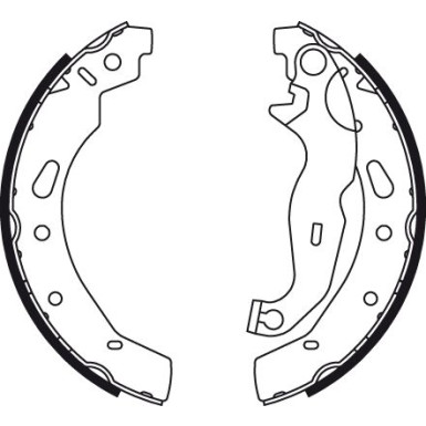 83 461 028 Bremsbacken | MAZDA 2 07 | GS8787
