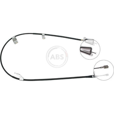 A.B.S. Handbremsseil Seilzug Festellbremse | K19788