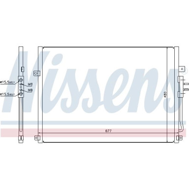Kondensator PKW | CHRYSLER GRAND CHEROKEE 99-00 | 94464