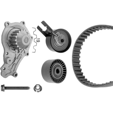 1 987 948 721 Wasserpumpe + Zahnriemensatz