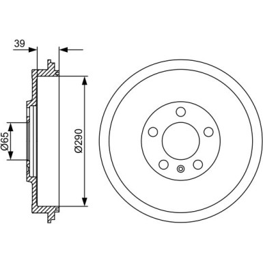 Bremstrommel | SKODA,VW | 0 986 477 152 Bremstrommel | SKODA,VW | 0 986 477 152