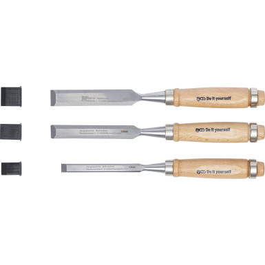 BGS Stechbeitel-Satz 10 / 16 / 20 mm 3-tlg BGS Do it yourself 50240