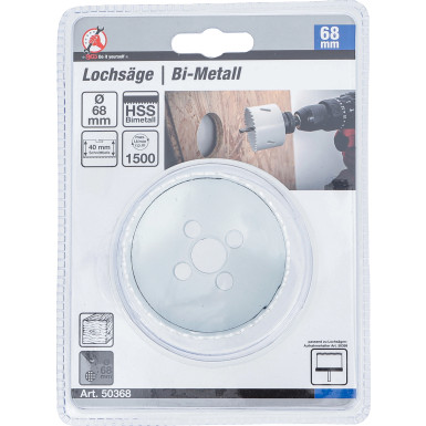 BGS Lochsäge Ø 68 mm Tiefe 40 mm BGS Do it yourself 50368