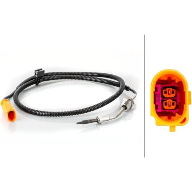 HELLA Sensor, Abgastemperatur | 6PT 014 494-661
