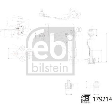 179214 Lenker, Radaufhängung