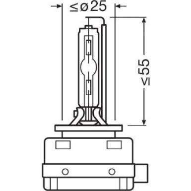 OSRAM XENARC ULTRA LIFE D1S – Langlebige Xenon-Scheinwerferlampe