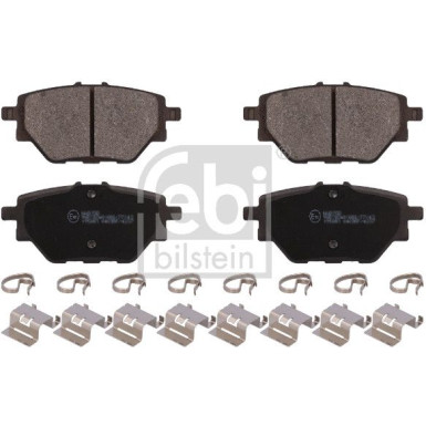 FEBI BILSTEIN Bremsbelagsatz, Scheibenbremse 195081
