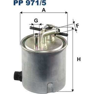 FILTRON Kraftstofffilter FILTRON Kraftstofffilter