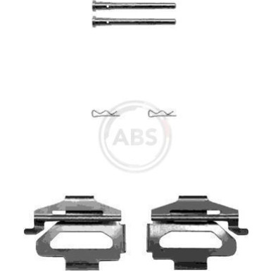 A.B.S. Zubehör, Bremsbeläge 1225Q