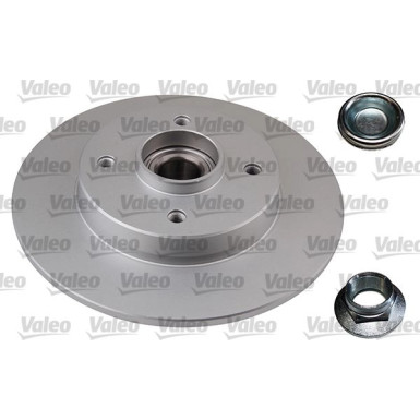 VALEO Bremsscheibe 675408 COATED
