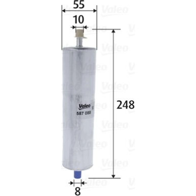 VALEO Kraftstofffilter | 587088