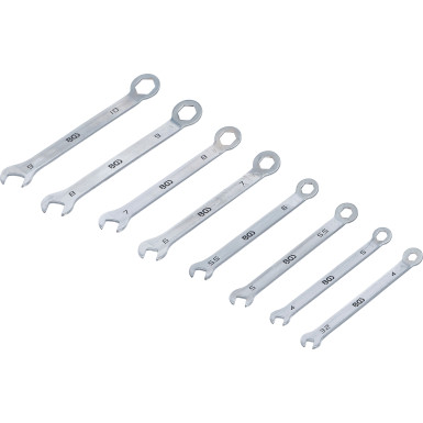 BGS Maul-Ringschlüssel-Satz | Mini-Ausführung | SW 4 - 10 mm | 8-tlg | 8646
