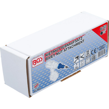 BGS Nietmutternaufsatz | M6 / M8 / M10 | 9655